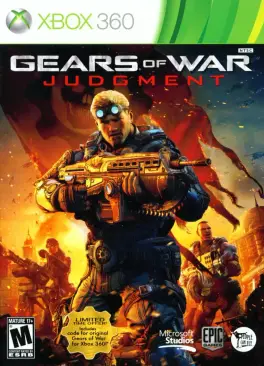 Capa de Gears of War: Judgment (Xbox 360)