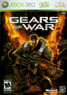 Capa de Gears of War (Xbox 360)