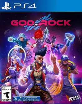 Capa de God of Rock (PS4)