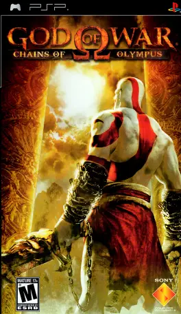 Capa de God of War: Chains of Olympus (PSP)