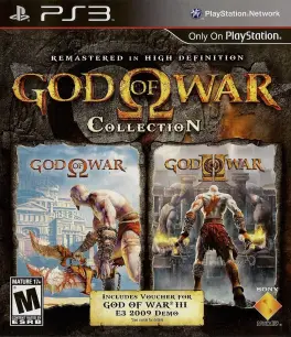 Capa de God of War Collection (PS3)