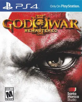 Capa de God of War III Remastered (PS4)
