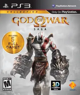 Capa de God of War Saga (PS3)