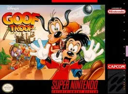 Capa de Goof Troop (SNES)