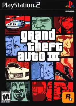 Capa de Grand Theft Auto III (PS2)