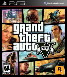 Capa de Grand Theft Auto V (PS3)