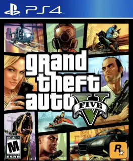 Capa de Grand Theft Auto V (PS4)