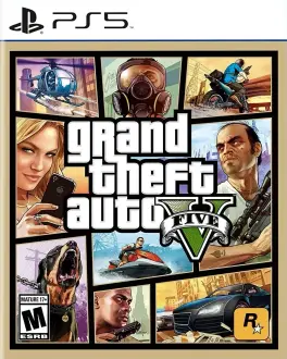 Capa de Grand Theft Auto V (PS5)