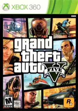 Capa de Grand Theft Auto V (Xbox 360)