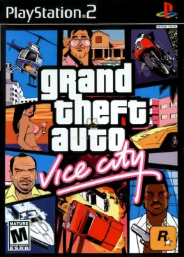Capa de Grand Theft Auto : Vice City (PS2)