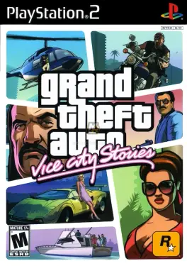 Capa de Grand Theft Auto : Vice City Stories (PS2)