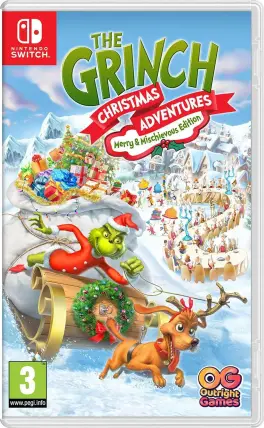 Capa de Grinch: Christmas Adventures [Merry & Mischievous Edition] (Switch)