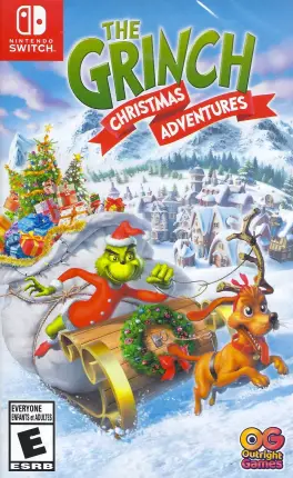Capa de Grinch: Christmas Adventures (Switch)