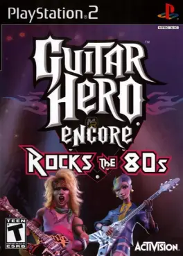 Capa de Guitar Hero Encore : Rocks the 80s (PS2)