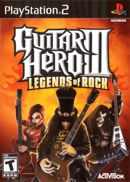 Capa de Guitar Hero III : Legends of Rock (PS2)