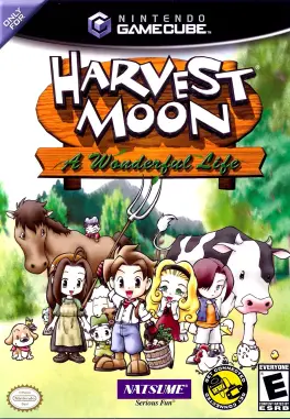 Capa de Harvest Moon: A Wonderful Life (GameCube)