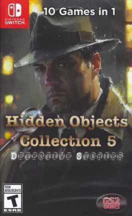 Capa de Hidden Objects Collection 5: Detective Stories (Switch)