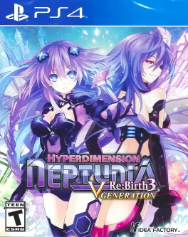 Capa de Hyperdimension Neptunia Re;Birth3: V Generation (PS4)