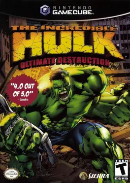 Capa de Incredible Hulk: Ultimate Destruction (GameCube)