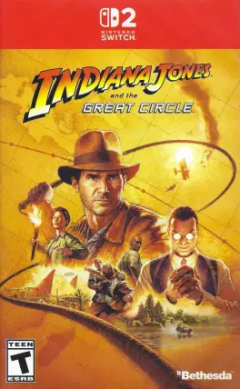 Capa de Indiana Jones and the Great Circle (Switch 2)