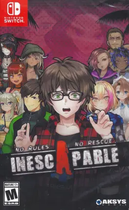 Capa de Inescapable: No Rules, No Rescue (Switch)