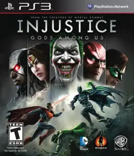 Capa de Injustice: Gods Among Us (PS3)