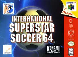 Capa de International Superstar Soccer 64 (N64)
