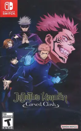 Capa de Jujutsu Kaisen Cursed Clash (Switch)