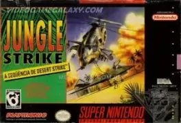 Capa de Jungle Strike: The Sequel to Desert Strike (SNES)