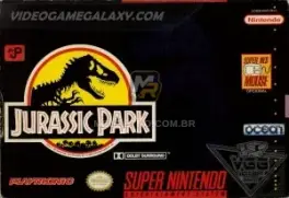 Capa de Jurassic Park (SNES)