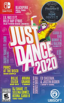 Capa de Just Dance 2020 (Switch)
