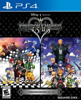 Capa de Kingdom Hearts HD I.5 + II.5 Remix (PS4)
