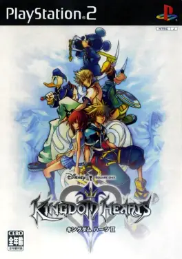 Capa de Kingdom Hearts II (PS2)