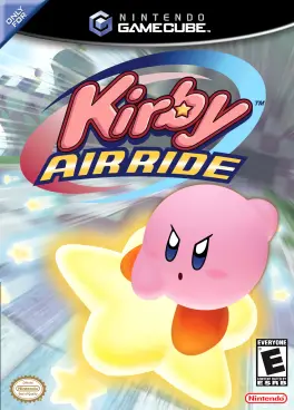 Capa de Kirby Air Ride (GameCube)