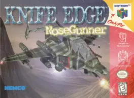 Capa de Knife Edge: Nose Gunner (N64)