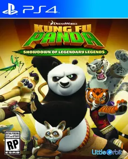 Capa de Kung Fu Panda: Showdown of Legendary Legends (PS4)