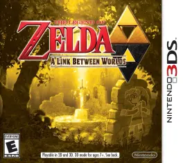 Capa de Legend of Zelda: A Link Between Worlds (3DS)