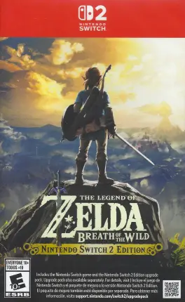 Capa de Legend of Zelda: Breath of the Wild (Switch 2)