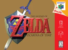Capa de Legend of Zelda: Ocarina of Time (N64)
