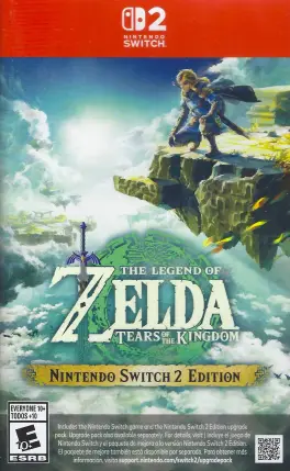 Capa de Legend of Zelda: Tears of the Kingdom (Switch 2)