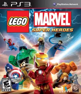 Capa de LEGO Marvel Super Heroes (PS3)