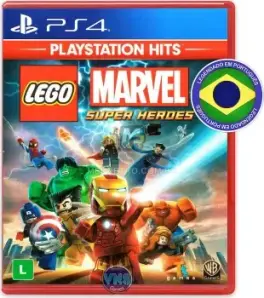 Capa de LEGO Marvel Super Heroes (PS4)