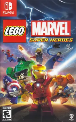Capa de LEGO Marvel Super Heroes (Switch)