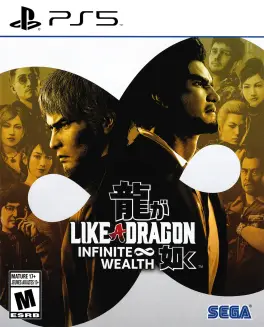 Capa de Like a Dragon: Infinite Wealth (PS5)