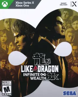 Capa de Like a Dragon: Infinite Wealth (Xbox One)