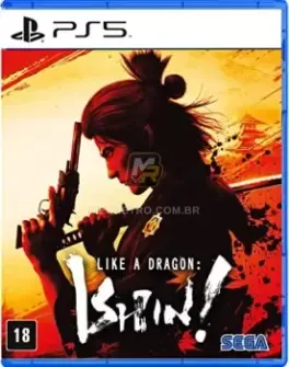 Capa de Like a Dragon: Ishin! (PS5)