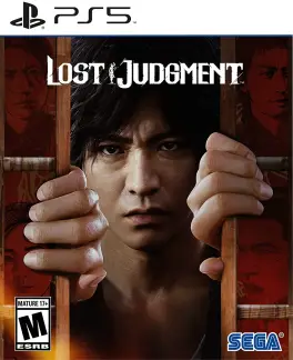 Capa de Lost Judgment (PS5)