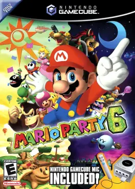 Capa de Mario Party 6 (GameCube)