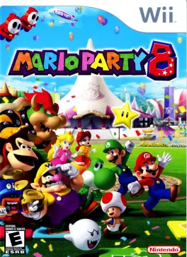 Capa de Mario Party 8 (Wii)