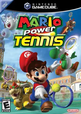 Capa de Mario Power Tennis (GameCube)